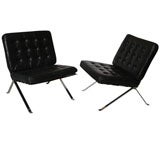 MID CENTURY FRENCH INTERNATIONAL STYLE LOUNGE CHAIRS